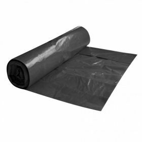 Sacs poubelle LDPE sur roul. 120L, noir, 80µm