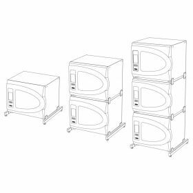 Kit d'empilage pour 3x ES-20/80