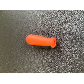 Tétine de pipetage caoutchouc - 2ml - rouge