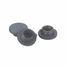 Bouchon brombutyl Wheaton plat