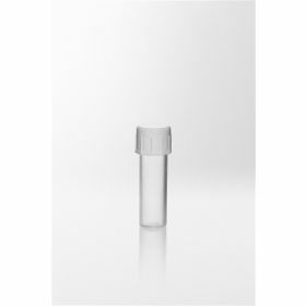 Tube fond plat 5ml PP H54 Ø16,6 + cape à vis 