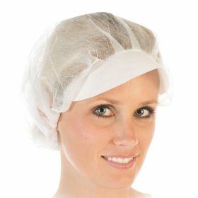 Charlotte casquette blanche PP Eco avec visière Ø48 cm