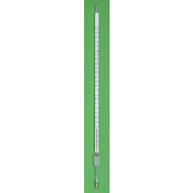 Thermomètre liquide rouge 350mm -10°C...+150°C:0.5 + NS 14,5/23