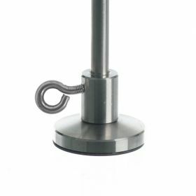 Bochem 5010 Pied Ø60mm pour tiges Ø12mm, Inox