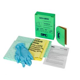 Kit de déversement jetable Kit d'urgence SKH-MINI