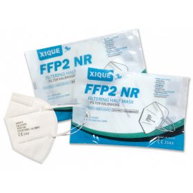 Masque pliable FFP2 - blanc - emballage individuel