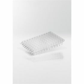 PCR plate 96 elevated wells non-skirted transparent