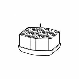 Eppendorf SET: 2 Adapteurs 46x Ø12x107mm/5ml FACS pour S-4xUniversal