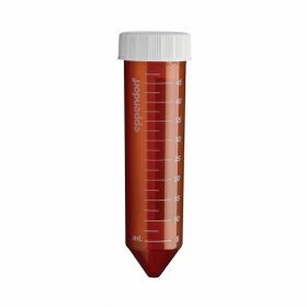 Eppendorf tube à fond conique, 50 ml, polypropylène, ambré, stérile