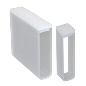 ECO Macro cuvette Quartz 10 mm + couvercle en PTFE - 3500 µl