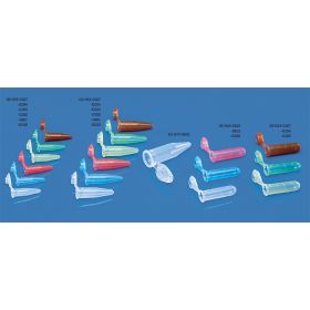 Godet type eppendorf + cape SafeFit 2ml ambre