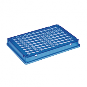 Eppendorf twin.tec® PCR plate 96w, microbiology, bleu