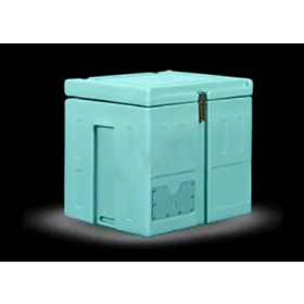 Boïte de stockage pour glace carbon. 53L BAC 55