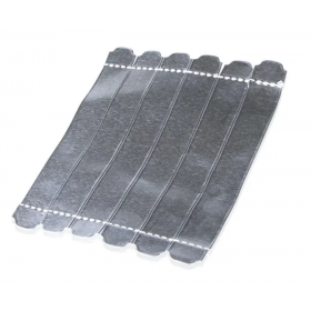 Feuille adhésive aluminium pour 6 PCR strips, autocollant