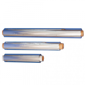 Feuille d'aluminium - 30cm x 150m - 11µm - rouleau lâche