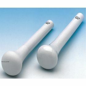 Pilon porcelaine ruguex L 115 mm D 24 mm