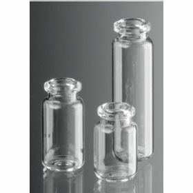 Fiole boro naturel 6ml 22x38mm pour crimp seal D20mm