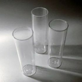 Tube Drosophila fond plat PS 25x95mm, en vrac
