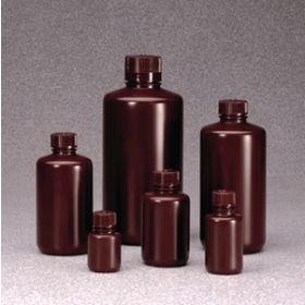 Nalgene™ bouteille amber,HDPE, 250ml avec bouchon