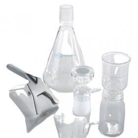 Kit filtre à vide, verre, 300ml, 47mm