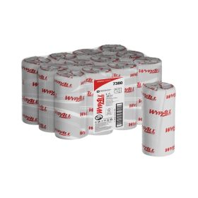 WYPALL* L10 extra Roule Compacte en papier - essuyeurs nettoyage hygiène et surfaces alimentaires- 1-pli  - 25x34cm  - blanc
