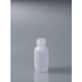 Flacon HDPE 100 mL,col étroit,bouchon étanche