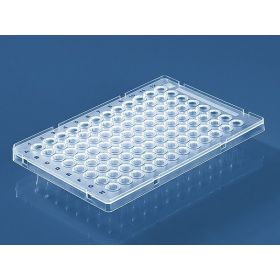 Plaques PCR 96-puits, avec demi-cadre