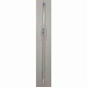 Pipettes jaugées Blaubrand, classe AS, 2 traits, impression bleue
