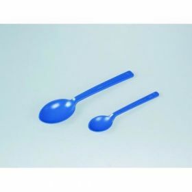 Cuillères SteriPlast® pour denrées alimentaires, PS, bleu