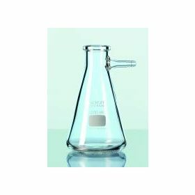 Duran® Erlenmeyer fiole pour filtration avec olive en verre