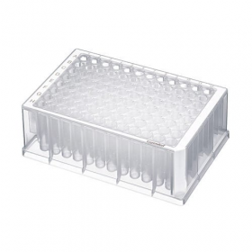 Plaque deepwell, 96 puits, 1000 µl, blanc