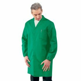 Blouse hommes 65% PE - 35% coton vert