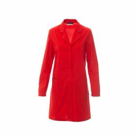 Blouse femme 50% PES - 50% CO rouge