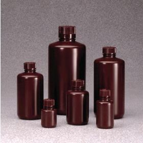 Nalgene™ bouteille amber, HDPE, avec bouchon