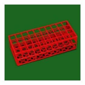 Portoir jetable, polystyrène, pour 90 tubes de diamètre 13 mm