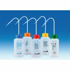 Pissette VITsafe LDPE à col large Acétate d'éthyle 500ml 