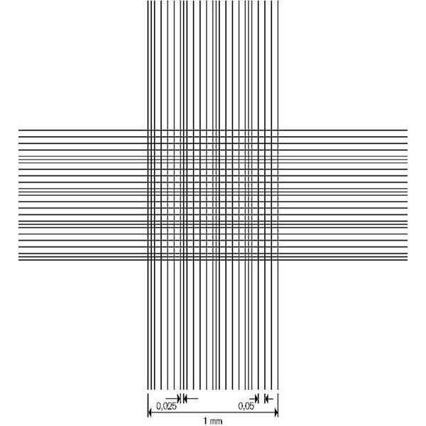 Cellule de numération Thoma, avec pinces