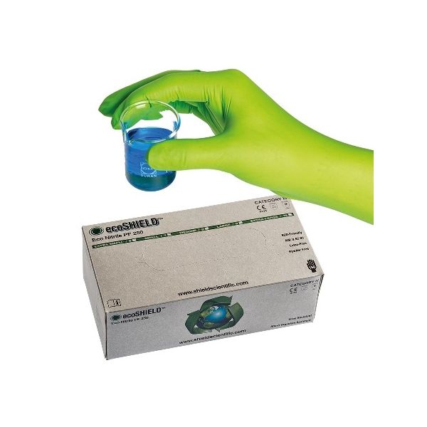 SHIELD Scientific - ecoSHIELD™ ECO NITRILE PF 250 gants