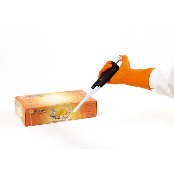 SHIELD Scientific - SHIELDskin™ ORANGE NITRILE™ 300 gants