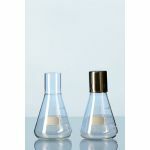 Duran® Erlenmeyer flacon à culture avec col droit pour capuchon en métal - 200ml