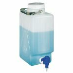 Nalgene™ carboy (bonbonne rectangulaire) PEHD 9L + robinet