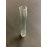 Tube en verre - fond plat - 16x100x1mm 