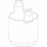 Epp SET: 2 Adaptateurs - 1x500ml conique Corning® pour rotor S-4-104 // S-4x750 // S-4x1000