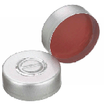 Wheaton Capsules en alu - Doublure en PTFE/caoutchouc rouge - OØ20mm