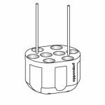 Epp SET: 2 Adapteurs - 8x5ml Eppendorf Tubes® pour rotor S-4-72