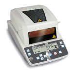 Kern Analyseur d'humidité DBS 60-3 - 60g, 1mg, 50-200°C