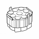 Eppendorf Set: 2 Adapters 9x 50ml/1x microplate pour S-4xUniversal