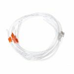 Minipuls tube SILICONE 0,6mm IØ 40cm ORANGE/BLANC