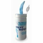 Asept wipe - lingettes désinfectantes 20x20cm - bleu (150 pièces)