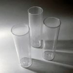Tube Drosophila fond plat PS 28.5x95mm, en vrac